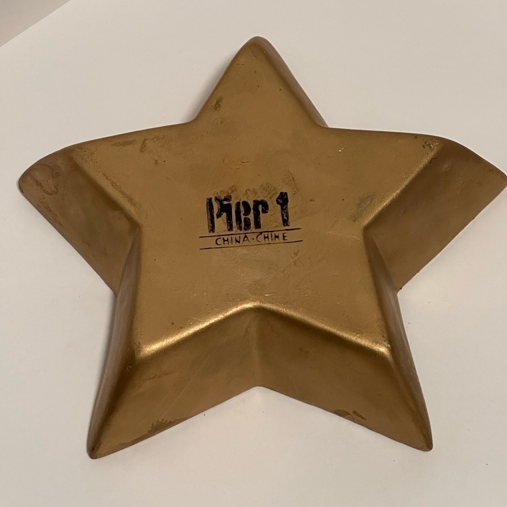 Pier 1 Gold Star Decor - Picture 3 of 11